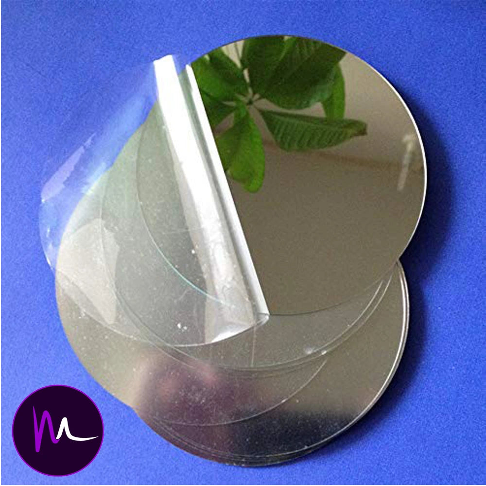Silver Mirror Acrylic for Painting 5 PCS