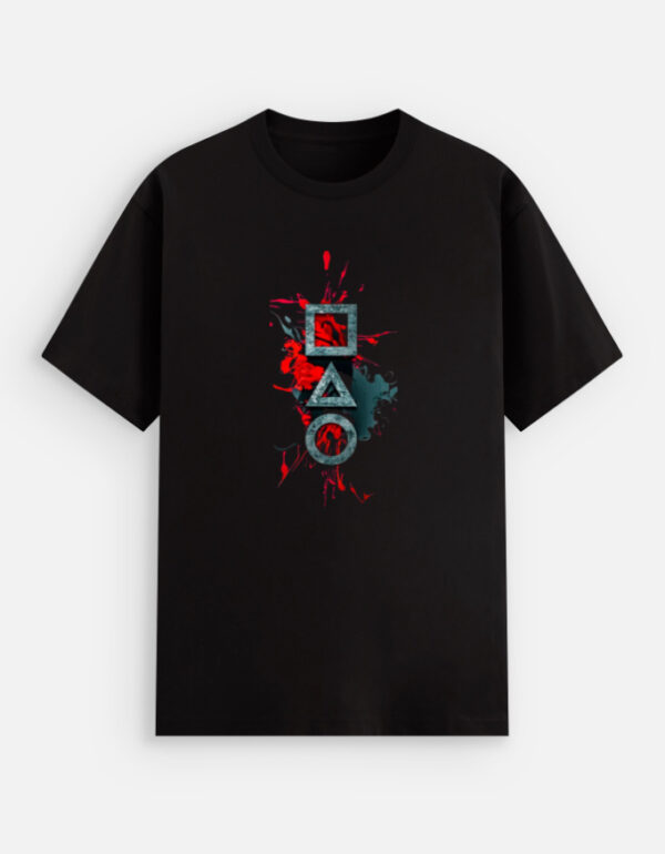 Squid Game Printed Unisex Cotton Stretch T-shirt - Image 5