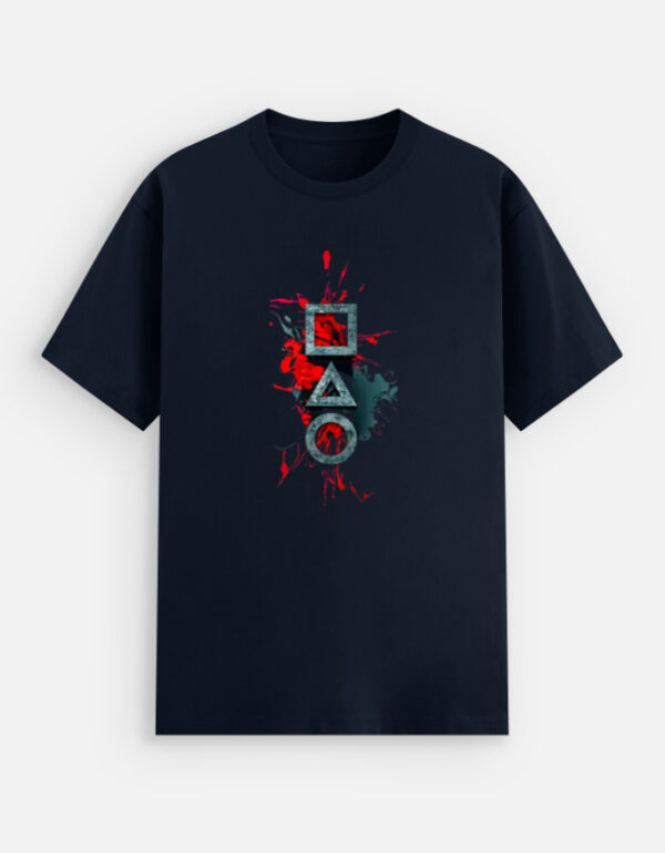 Squid Game Printed Unisex Cotton Stretch T-shirt