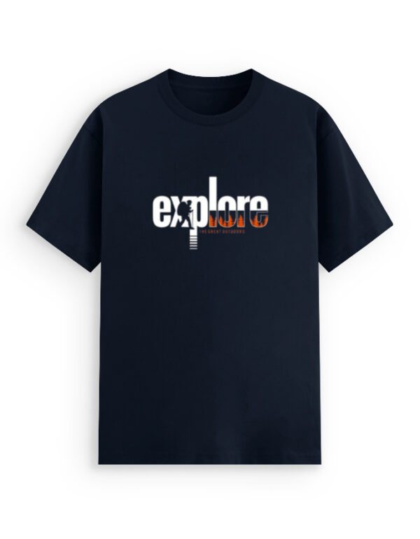 Traveling lover Explore printed Unisex Stretch cotton T-shirt - Image 5